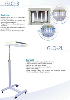 Infant Bilirubin Phototherapy Equipment (LED infant phototherapy unit) Glq-1LTherapy Equipment
