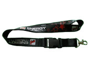 Custom Printing Polyester Lanyards with Detachable Buckle&Snap Hook