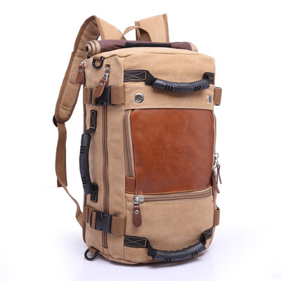 China Stylish Travel Large Capacity Backpack Male Messenger Shoulder Bag Computer Backpack Men Multifunctional Versatile Bag supplier