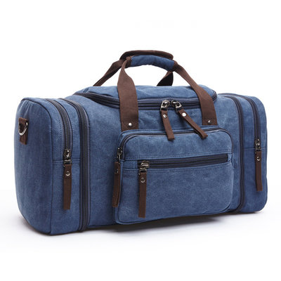 China 2017 Men Travel Bags Luggage Canvas Shoulder Duffle Bags Travel Handbag Weekend Bags Large Big Bag supplier