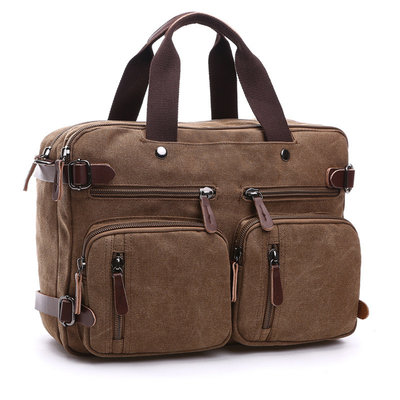 China Dual Use Fashion backpack Notebook Computer Bag Messenger Shoulder Bag Men Women Briefcase Business laptop Bag supplier