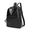 New Travel Backpack Korean Women Backpack Leisure Student Schoolbag Soft PU Leather Women Bag supplier