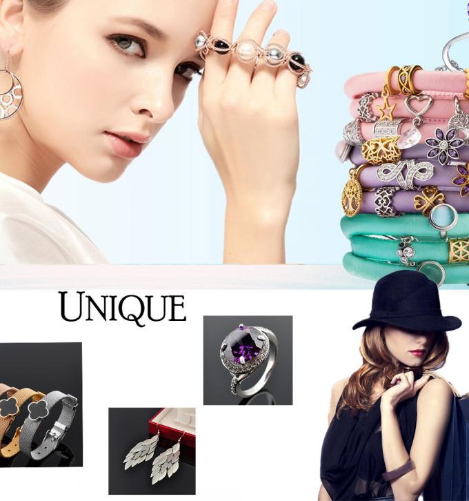 Trendy Zinc Alloy Fashion Jewelry Rings Ladies Silver Finger Rings