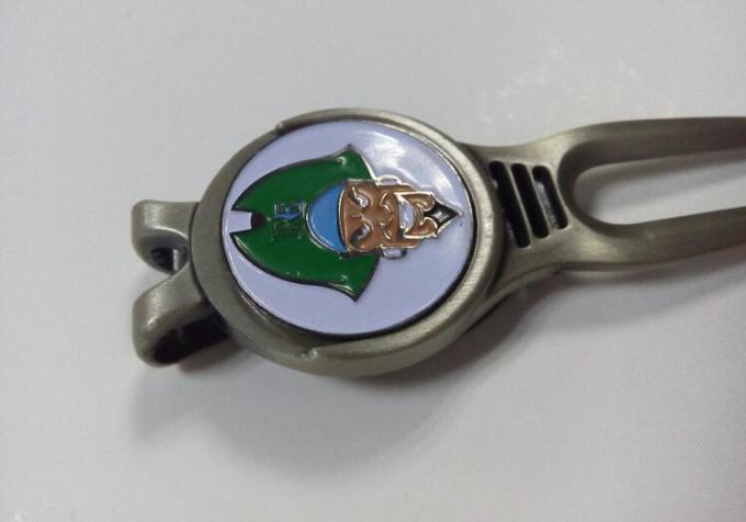 Promotional Metal Golf Ball Markers With Soft Enamel Finished