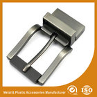 China Pear Gunmetal Metal Reversible Belt Buckle Personalized Belt Buckles For Men distributor