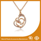Gold Plated / Silver Plated Metal Chain Necklace Jewellery ECO Friendly for sale