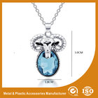 Zinc Alloy Stainless Steel Chain Necklace With Sheep Pendant for sale