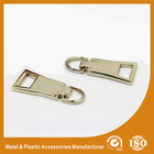 China OEM Metal Handbag Accessories Zipper Puller For Handbag / Purse distributor