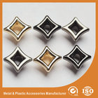 China Inner 4.5mm Metal Ring Eyelet Plating Gold For Garment / Handbag distributor