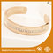 Simple Elegant White Metal Bangles Personalised Heart Shaped Bracelet supplier
