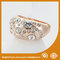 Custom Silver Diamond Fashion Rings Rose Gold Rings For Women supplier