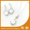 925 Sterling Silver Jewelry Set With Infinity Love Neckalce Rings And Earrings supplier