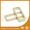 Diameter 38X12.8X3.6MM Metal Ring Square Handbag Accessories Gold Color supplier