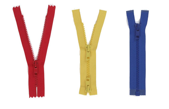 China Molded Plastic Heavy Duty Separating Open End Jacket Garments Zipper 8# supplier
