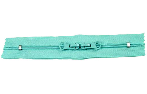 China 5# Nylon Two Way Close End Luggage Zippers With Double Auto Lock Slider supplier