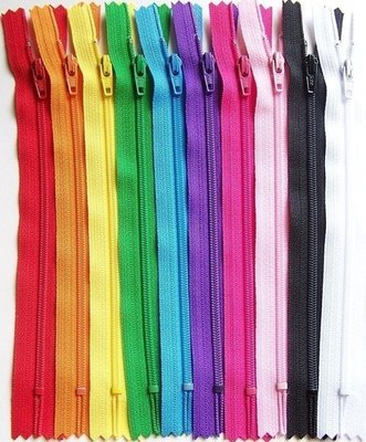 China Lead-free #3 Nylon Closed End Zipper Eco-friendly For Pants And Purse supplier