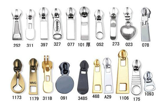 China 5# Auto Lock Zipper Slider Colorful Metal Slider Zipper Head Lock Clothing supplier
