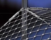 Stainless Steel Cable Webnet For Balustrade Mesh/ Diamond Mesh Fence