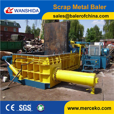 China Turn out China Scrap Metal Baler to press iron and brass with high quality from chinese wanshida supplier