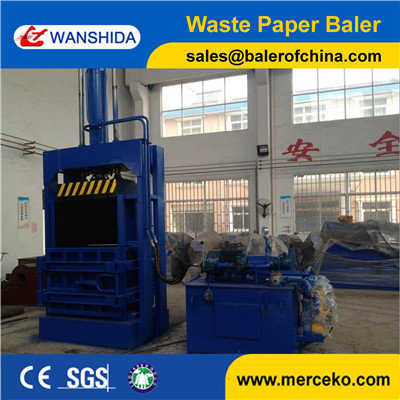 China Vertical Waste Cardboards Balers For Paper Factory Hydraulic Waste Paper Balers supplier