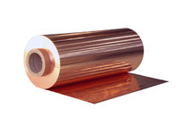 SGS Soft Annealed Rolled Copper Foil For Mylar Tape Color Uniformity