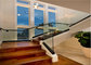 Staircase railing aluminum U channel glass railing supplier