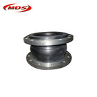 Metal double bellows expansion joint cover/floor expansion joint cover,flexible rubber coupling with flange