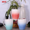 New style wholesale 350ml gradient ceramic mug handles