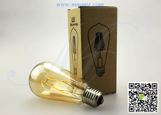 China CE RoHS FCC SAA Approved High Quality ST64 Edison LED Bulb E26 E27 B22 4W AC220-240V Shop Light Warm White Cold White supplier