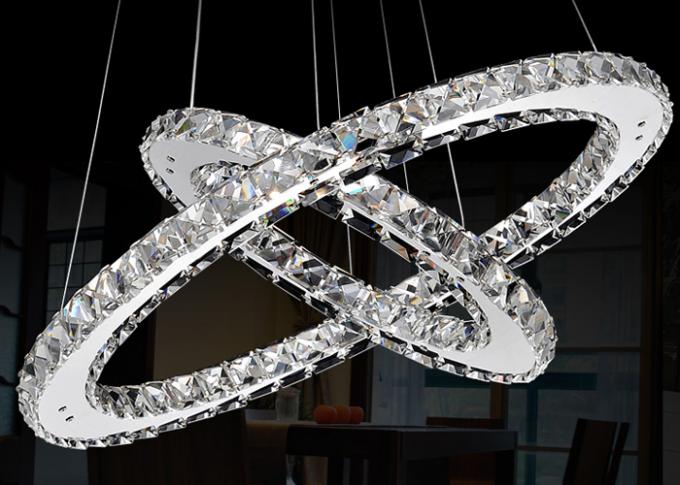 Round Circle Crystal Ring Crystal Chandelier lights