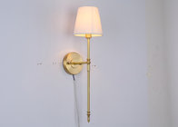 Fine Copper Bathroom Wall Light Hot Bending Electroplating E14 for sale