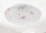 China Eco Fiendly LED Acrylic Ceiling Lights 18W With Orange Flower Pattern 1400LM distributor