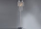cheap Crystal Bead Curtain Modern Floor Lamps For Reading / Show Window