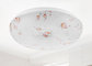 cheap Eco Fiendly LED Acrylic Ceiling Lights 18W With Orange Flower Pattern 1400LM