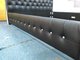 Bed Frame Queen Double New Modern Pure PU Leather Wooden Slat Base Mondeo