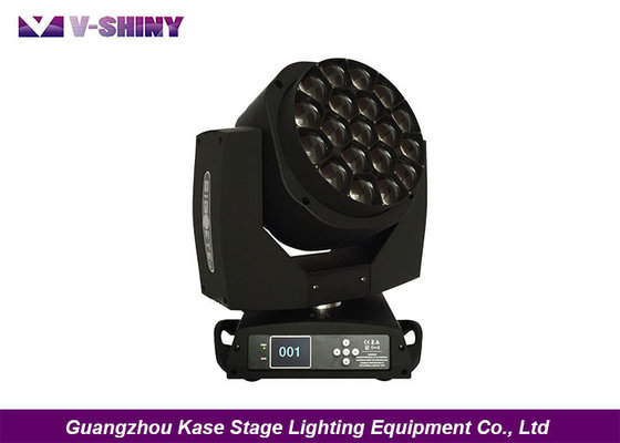 China K10 Zoom Bee Eye Moving Head Led Lights 15w X 19pcs For Music Concerts supplier
