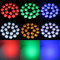 18w 18pcs Rgbwa Uv Par Can 64 Led Lights With Polishing Aluminum Alloy Cover supplier