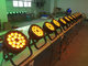 12cm Thickness Flat Outdoor Led Par Lights With Full Color Mixing Effect supplier
