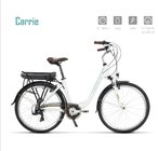 City Electric bike for lady 26" 36V 250W 80-130kgs load capacity ,4-6 hours charging time