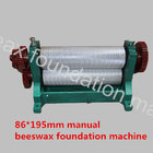 Electric beeswax foundation sheet mold for beekeeping machine
