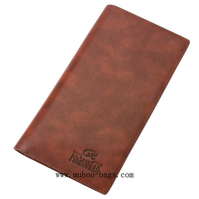 Fashion Leather Card Travel Wallet for Men (MH-2081)