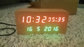 wood alarm azan clock quran speaker on table clock inside 8GB TF card English languages with IR control supplier