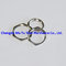 High quality metric thread brass flat hexagonal lock nuts with nickel plating