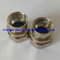 20mm liquid tight brass female thread connector with nickel plating for metal flexible conduit in China