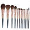 OEM high quality wood handle full professional makeup brush set manufacturer supplier