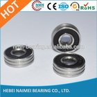 Carbon steel double groove ball bearing 608ZZ 608 2RS for Plastic Injection Rollers