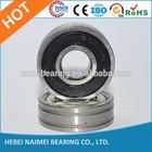 Sliding small bearing for shower door bearing wheels