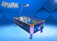 Blue Classic Coin Operated Arcade Machines Indoor Sport Game / Air Hockey Table