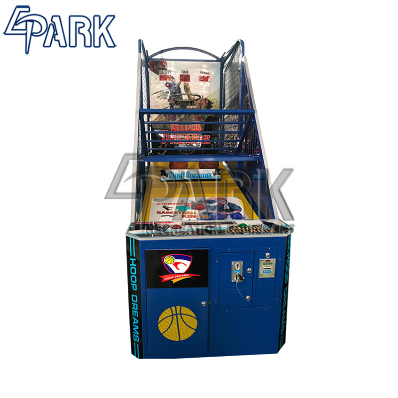 Hoop Dreams Black coin pusher sport game arcade basketball machine