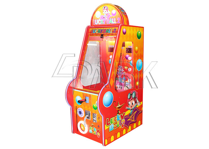 Cute Lucky Ball Amusement Game Machines / Lottery Ticket Machine